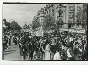 France Paris Students protest against Savary law Old Aubert Photo 1984 #10