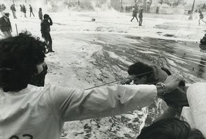 France Paris Quartier Latin Jussieu Manifestation Etudiante Ancienne Photo 24 mai 1983