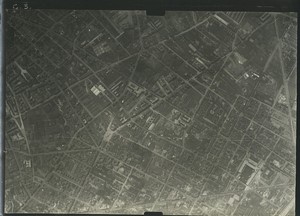 France Paris Auteuil Panorama #3 WWI Old Aerial View Photo 1918