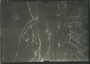 France Paris Auteuil Panorama #9 WWI Old Aerial View Photo 1918