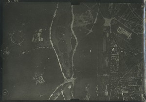 France Paris Auteuil Panorama #10 WWI Old Aerial View Photo 1918