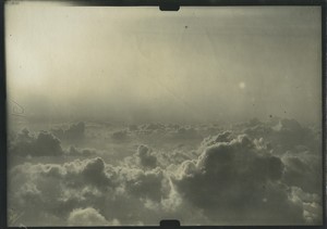 France WWI Vue Aerienne au dessus des Nuages Ancienne Photo Militaire 1916 #2