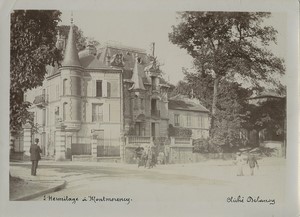 France Montmorency l'Hermitage Ermitage Ancienne Photo Studio Delanoy 1905