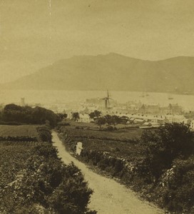 Irlande du Nord Co Down Warrenpoint vue generale Ancienne Photo Studio 1870