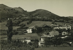 France Basque Country Sare? Saint-Étienne-de-Baïgorry? Old Snapshot Photo 1950#2