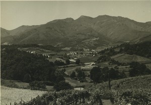 France Basque Country Saint-Etienne-de-Baïgorry Old Snapshot Photo 1950's