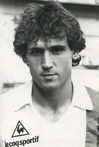 Football Soccer 1983 Paris St Germain Manuel Abreu Old Studio Photo