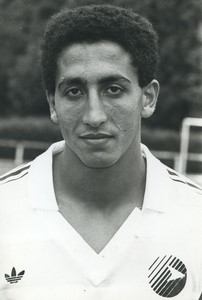 Football Soccer 1988 Matra Racing Abdeljalil Aïd Old Studio Photo