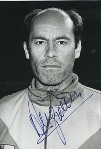 Football Soccer 1991 SC Toulon Philippe Anziani Old Studio Photo Signed