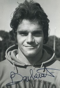 Football Soccer 1976 PSG Dominique Barberat Old Studio Photo Signed