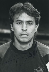 Football Soccer 1989 Brest Armorique Claude Barrabé Old Studio Photo Signed