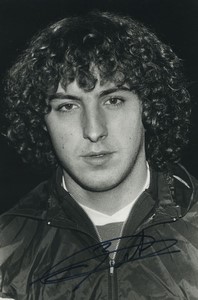 Football Soccer 1983 A.J. Auxerre Claude Barret Old Studio Photo Signed