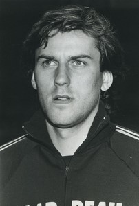 Football Soccer 1983 Girondins de Bordeaux Patrick Battiston Old Studio Photo