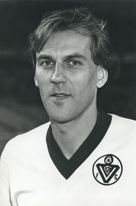 Football Soccer 1989 Girondins de Bordeaux Parick Battiston Old Studio Photo