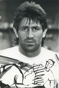 Football Soccer FC Metz Alain Benedet Old Studio Photo