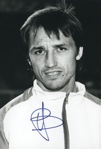 Football Soccer 1992 SC Toulon Jean Louis Berenguier Old Studio Photo Signed