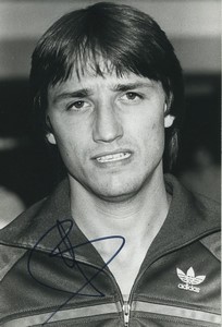 Football Soccer 1984 SC Toulon Jean Louis Berenguier Old Studio Photo Signed