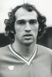 Football Soccer 1973 Stade de Reims Carlos Bianchi Old Studio Photo