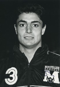 Football Soccer 1994 Montpellier HSC Serge Blanc Old Studio Photo