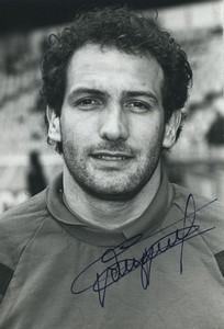 Football Soccer 1990 Brest Armorique FC Maurice Bouquet Old Studio Photo Signed