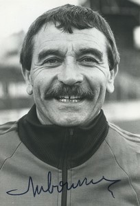 Football Soccer 1984 Marc Bourrier Old Studio Photo
