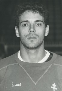 Football Soccer 1987 FC Metz Christian Bracconi Old Studio Photo