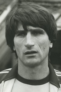 Football Soccer 1980 Hambourg SV Ivan Buljnan Old Studio Photo