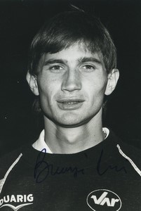 Football Soccer 1989 SC Toulon Var Milos Bursac Old Studio Photo