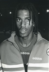 Football Soccer 1996 FC Nantes Eddy Capron Old Studio Photo