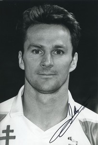 Football Soccer 1991 FC Metz Albert Cartier Old Studio Photo Signed