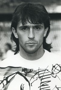 Football Soccer 1989 FC Metz Didier Casini Old Studio Photo