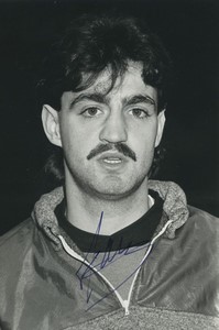 Football Soccer 1985 Stade rennais FC Jacky Charrier Old Studio Photo Signed