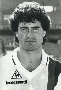 Football Soccer 1985 PSG Paris Saint Germain Omar Da Fonseca Old Studio Photo