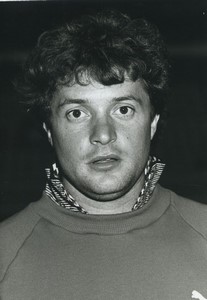 Football Soccer 1990 SM Caen Fabien Debotté Old Studio Photo
