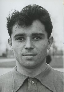 Football Soccer 1958 FC Nancy Léon Deladerrière Old Studio Photo