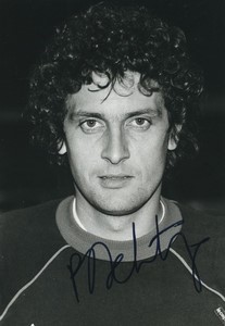 Football Soccer 1983 AS Monaco Patrick Delamontagne Old Studio Photo Signed