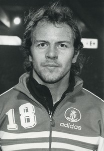 Football Soccer 1996 AS Monaco Marc Delaroche Old Studio Photo