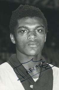 Football Soccer 1986 F.C. Nantes Marcel Desailly Old Studio Photo Signed