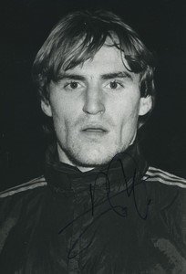 Football Soccer 1988 Toulouse FC Pascal Despeyroux Old Studio Photo Signed