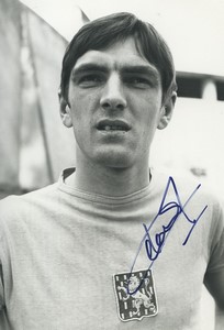 Football Soccer 1968 FC Sochaux-Montbéliard Robert Dewilder Studio Photo Signed