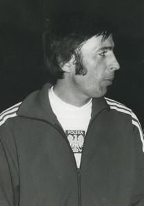 Football Soccer 1976 Legia Warsaw Kazimierz Deyna Old Studio Photo