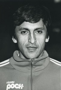 Football Soccer 1991 AS Monaco Ramon Diaz Old Studio Photo
