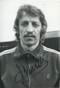 Football Soccer 1972 SEC Bastia Jean Pierre Dogliani Old Studio Photo Signed