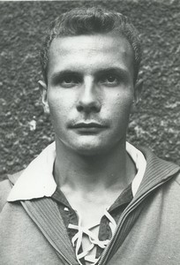 Football Soccer 1959 Stade de Reims Claude Dubaële Old Studio Photo, later print