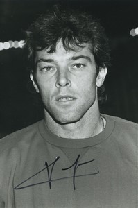 Football Soccer 1990 AS Cannes Michel Dussuyer Old Studio Photo Signed