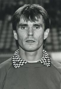 Football Soccer 1989 OGC Nice Marko Elsner Old Studio Photo