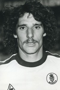 Football Soccer 1983 AS Monaco Jean Luc Ettori Old Studio Photo