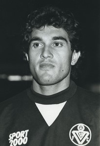 Football Soccer 1988 Girondins de Bordeaux Jean Marc Ferreri Old Studio Photo