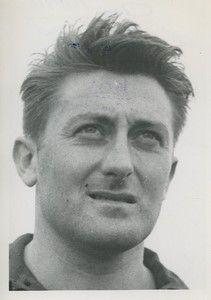 Football Soccer circa 1949 Stade de Reims Pierre Flamion Old Studio Photo
