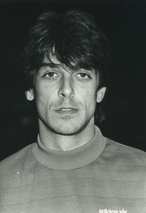 Football Soccer 1986 Le Havre AC Hervé Florès Old Studio Photo